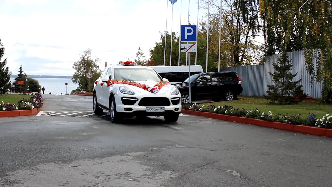 Porsche Cayenne. Аренда свадебных автомобилей с водителем в Челябинске. (www.auto454.ru)